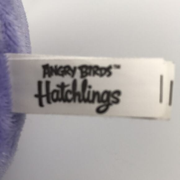 Angry Birds Hatchlings Purple Plush 8'' 2018 Rovio Toy Factory Stuffed Animal - Picture 13 of 16